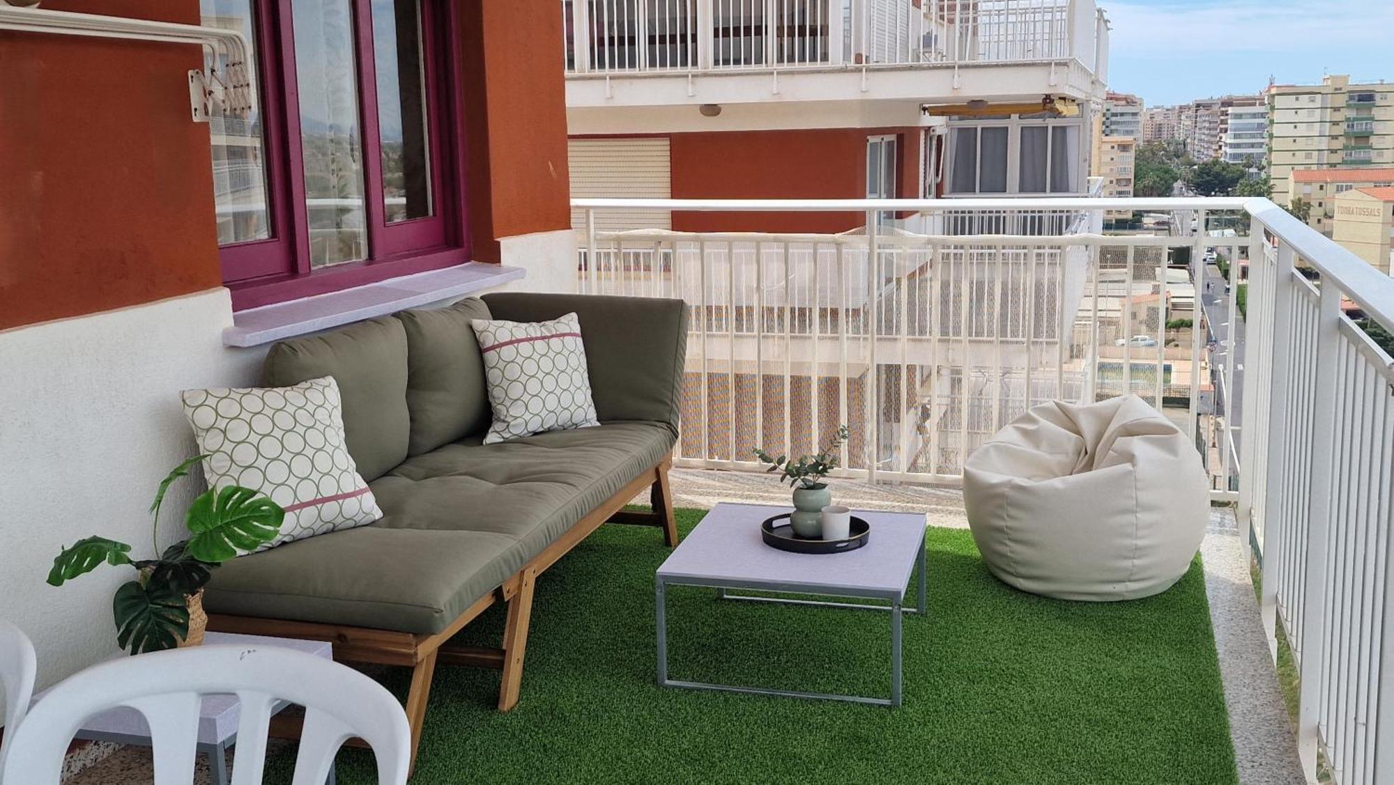 דירות Benicàssim Incredible Seafront With Sunrise And Sunset Views מראה חיצוני תמונה