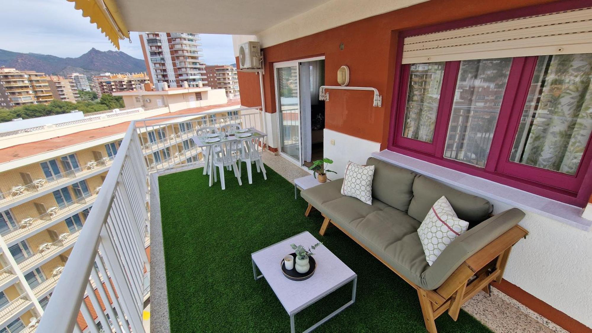 דירות Benicàssim Incredible Seafront With Sunrise And Sunset Views מראה חיצוני תמונה
